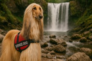 service dog breeds afghan hound service dog