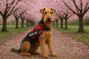 service dog breeds airedale terrier service dog