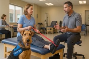 service dog breeds airedale terrier therapy dog