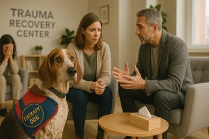 service dog breeds american english coonhound therapy dog