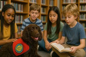service dog breeds american water spaniel therapy dog