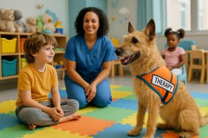 service dog breeds belgian laekenois therapy dog