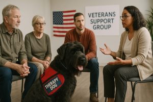 service dog breeds black russian terrier therapy dog