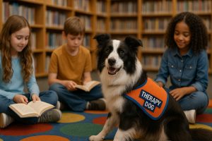 service dog breeds border collie therapy dog