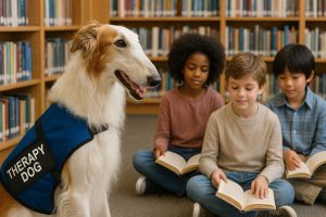 service dog breeds borzoi therapy dog