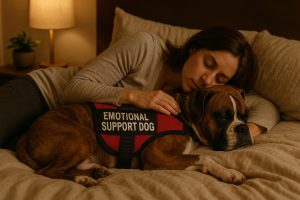 service dog breeds boxer emotional support dog