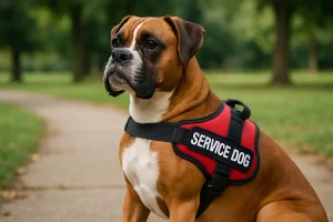service dog breeds boxer service dog