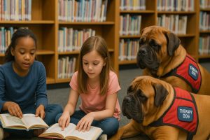 service dog breeds bullmastiffs therapy dog