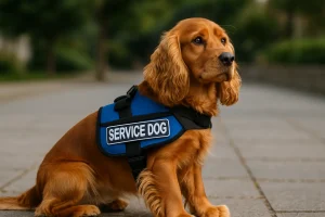 service dog breeds cocker spaniel service dog 1