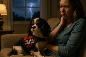 service dog breeds english toy spaniel emotional support dog