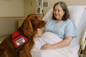 service dog breeds field spaniel therapy dog