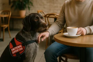 service dog breeds german wirehaired pointer emotional support dog
