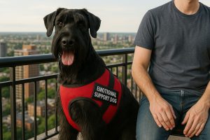 service dog breeds giant schnauzer emotional support dog