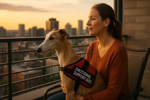 service dog breeds greyhound emotional support dog 1