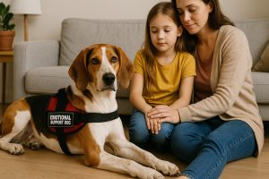 service dog breeds harrier emotional support dog