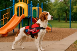 service dog breeds irish red and white setter service dog