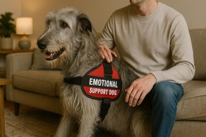 service dog breeds irish wolfhound emotional support dog