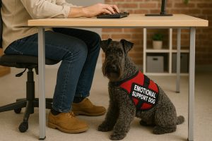 service dog breeds kerry blue terrier emotional support dog