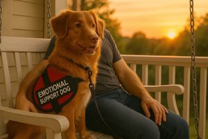 service dog breeds nova scotia duck tolling retriever emotional support dog