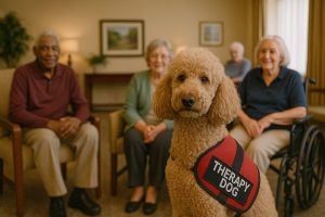 service dog breeds poodle therapy dog