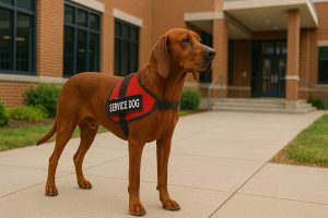 service dog breeds redbone coonhound service dog