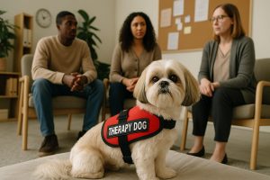 service dog breeds shih tzu therapy dog