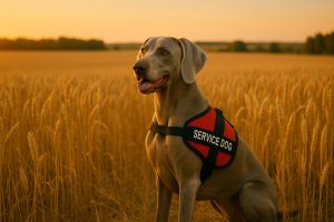 service dog breeds weimaraner service dog