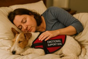 service dog breeds wire fox terrier emotional support dog