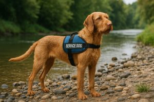 service dog breeds wirehaired vizsla service dog 1