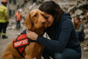 service dog breeds wirehaired vizsla therapy dog 1
