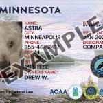 Minnesota Dog Registration Card