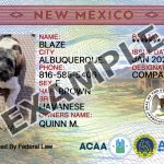 New Mexico Dog Registration Card
